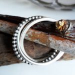 Ineinander verschlungener Dreifach Ring in Silber-925