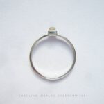 Ring Silber-925 mit Rohdiamant